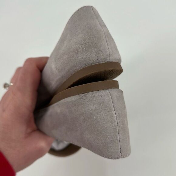 Steve Madden Gray Suede Loafers - Picture 7 of 10